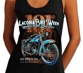 Laconia Bike Week 101 Ladies Tank top